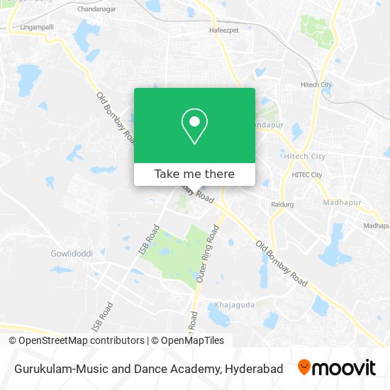 Gurukulam-Music and Dance Academy map