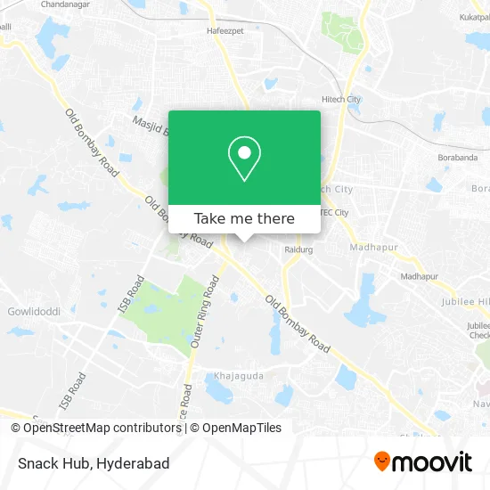 Snack Hub map