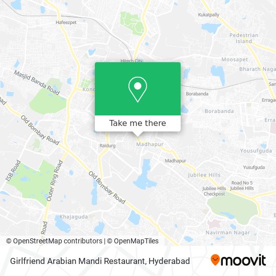 Girlfriend Arabian Mandi Restaurant map