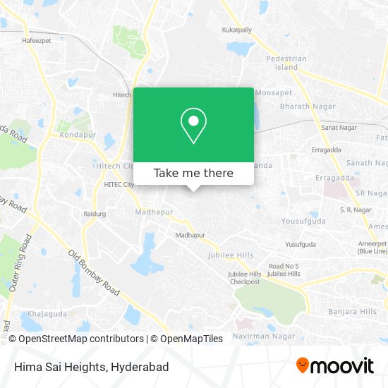 Hima Sai Heights map