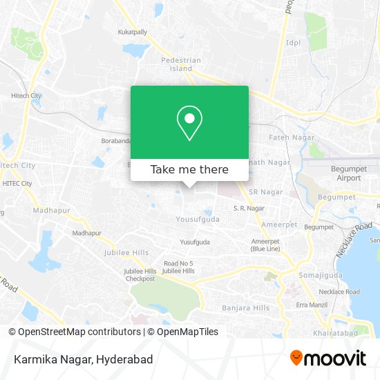 Karmika Nagar map