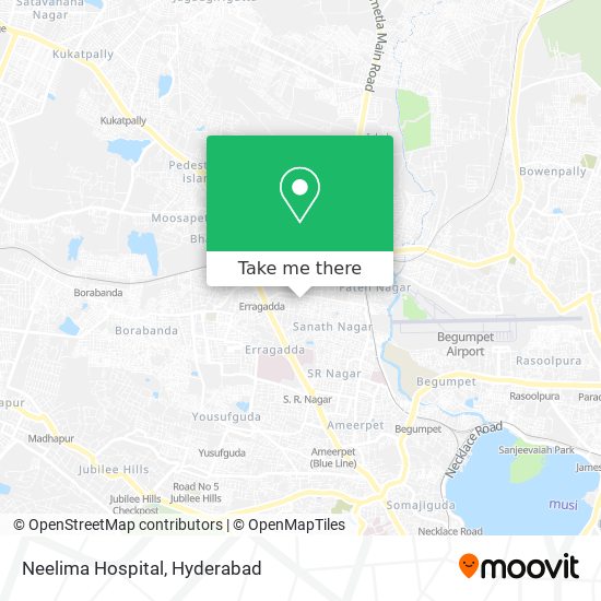 Neelima Hospital map