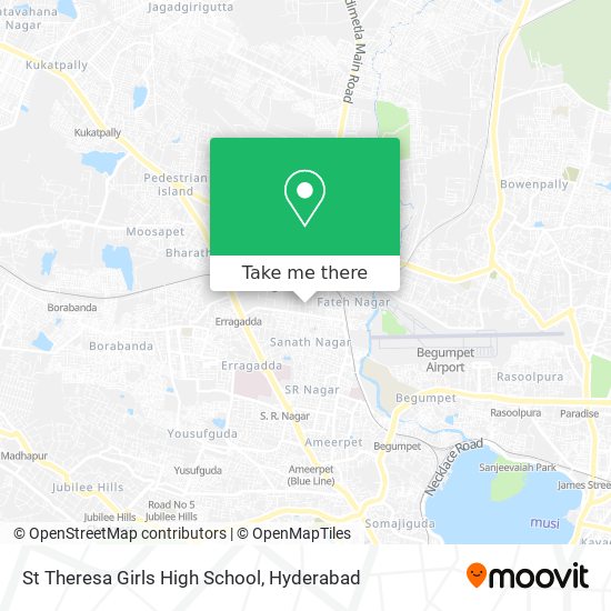 St Theresa Girls High School map