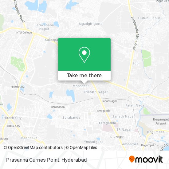 Prasanna Curries Point map