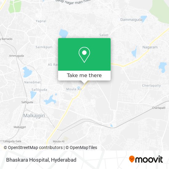 Bhaskara Hospital map