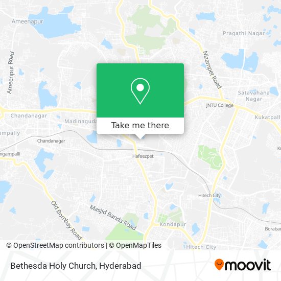 Bethesda Holy Church map