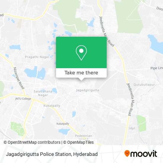 Jagadgirigutta Police Station map