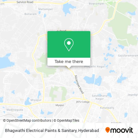 Bhagwathi Electrical Paints & Sanitary map