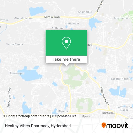Healthy Vibes Pharmacy map