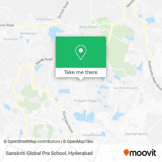 Sanskriti Global Pre School map