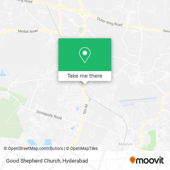 Good Shepherd Church map