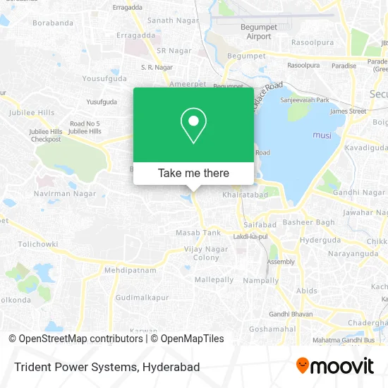 Trident Power Systems map