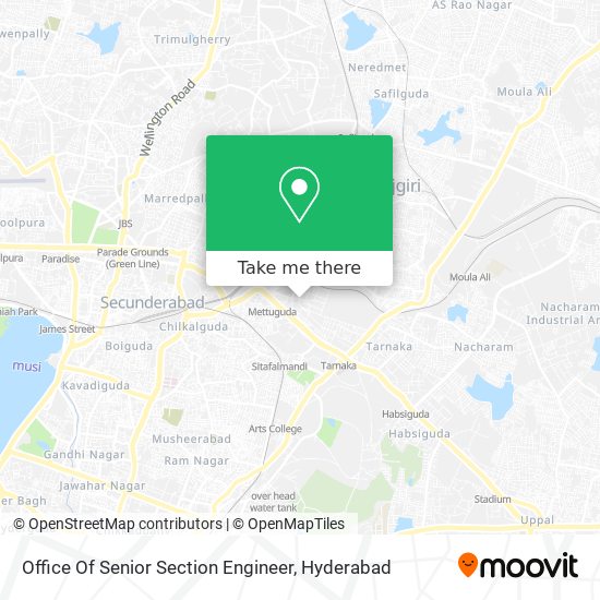 Office Of Senior Section Engineer map