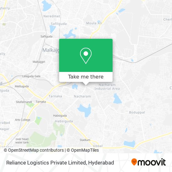 Reliance Logistics Private Limited map