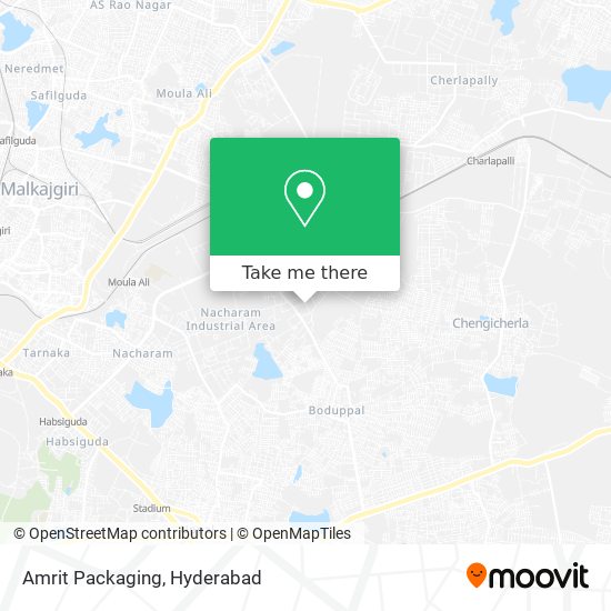 Amrit Packaging map