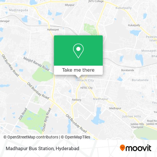 Madhapur Bus Station map