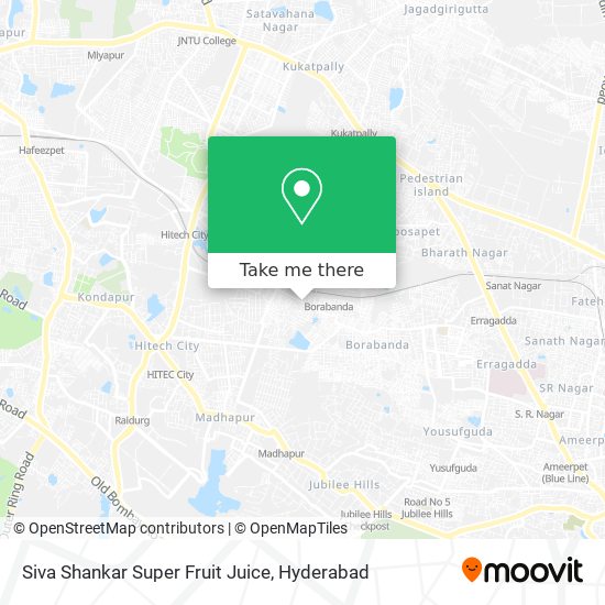 Siva Shankar Super Fruit Juice map