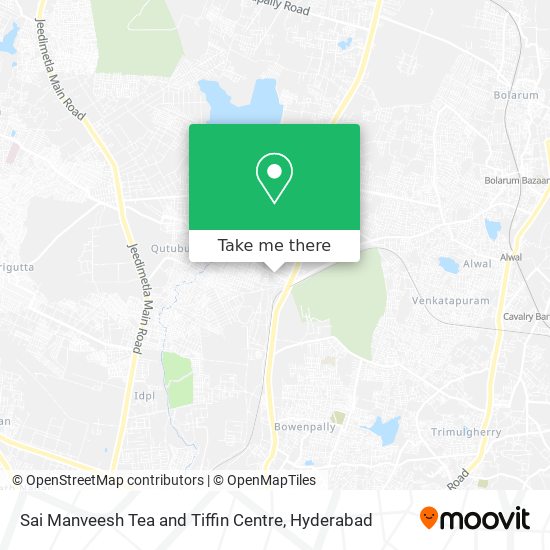 Sai Manveesh Tea and Tiffin Centre map