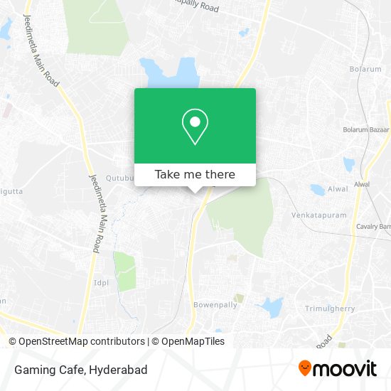 Gaming Cafe map