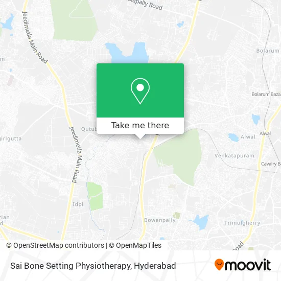 Sai Bone Setting Physiotherapy map