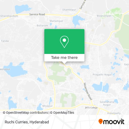 Ruchi Curries map