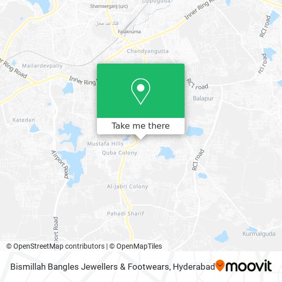 Bismillah Bangles Jewellers & Footwears map