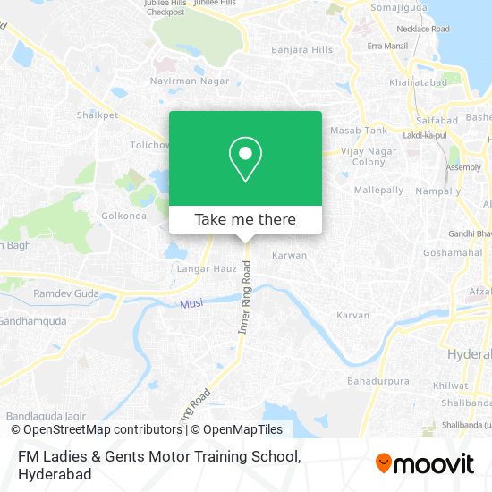 FM Ladies & Gents Motor Training School map