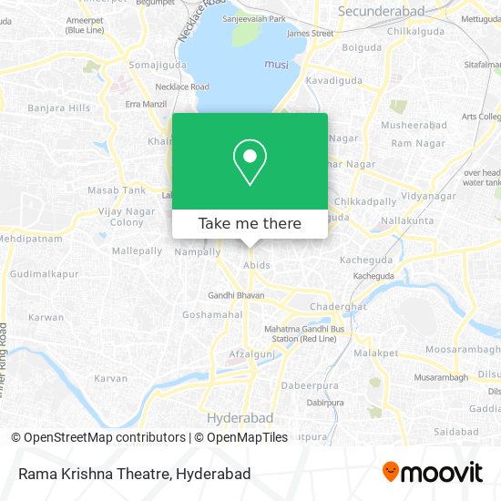 Rama Krishna Theatre map