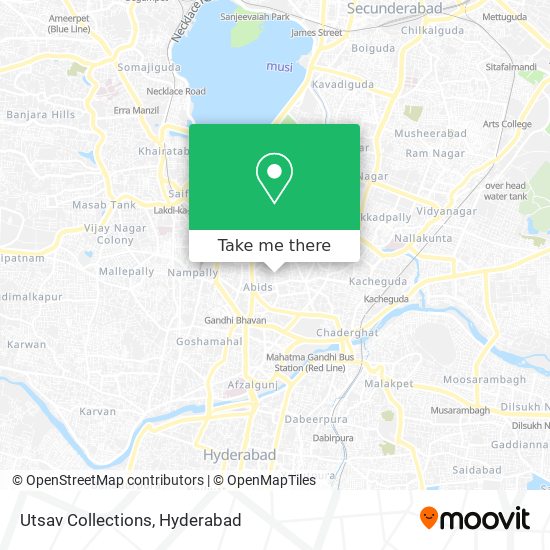 Utsav Collections map