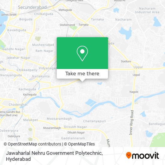 Jawaharlal Nehru Government Polytechnic map
