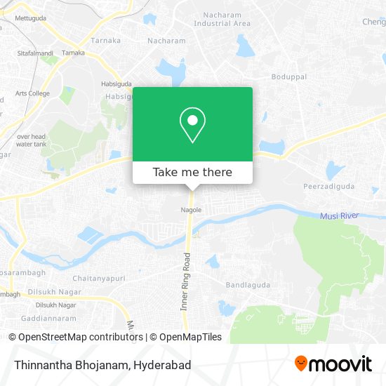 Thinnantha Bhojanam map