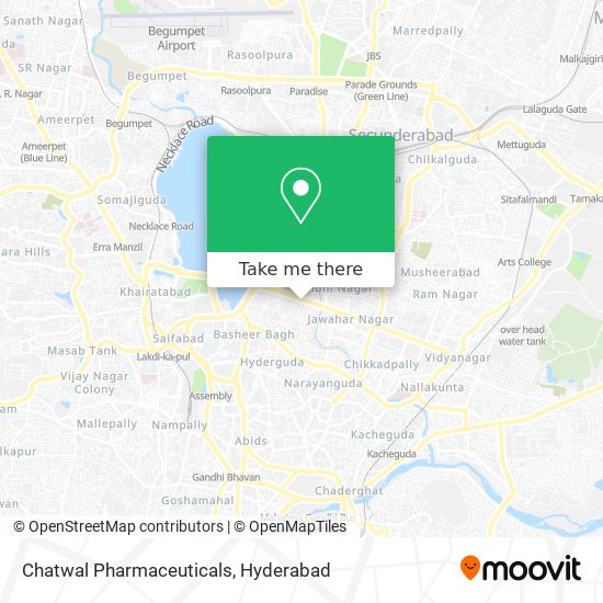 Chatwal Pharmaceuticals map