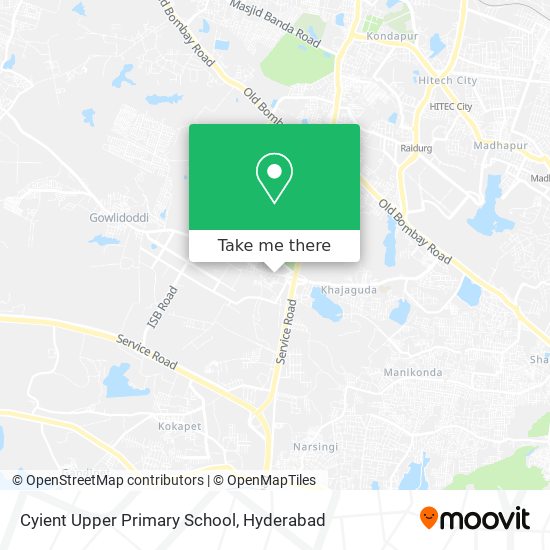 Cyient Upper Primary School map