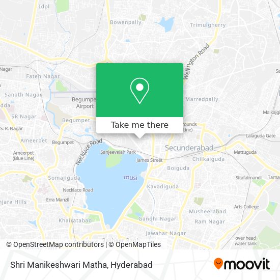 Shri Manikeshwari Matha map