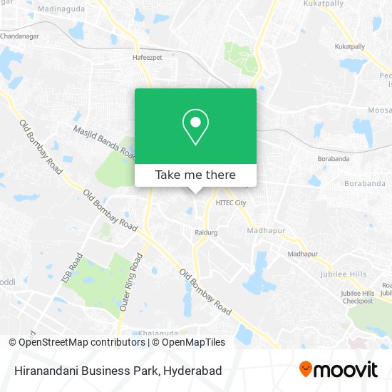 Hiranandani Business Park map