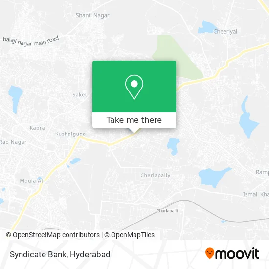 Syndicate Bank map
