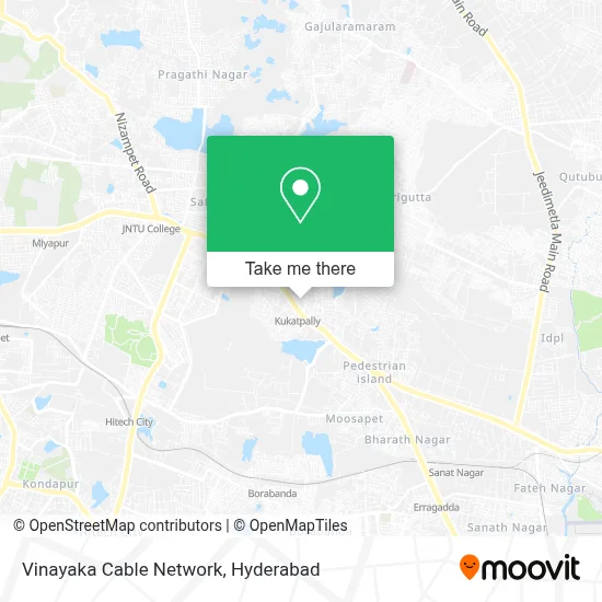 Vinayaka Cable Network map