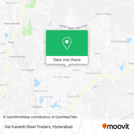 Sai Ganesh Steel Traders map