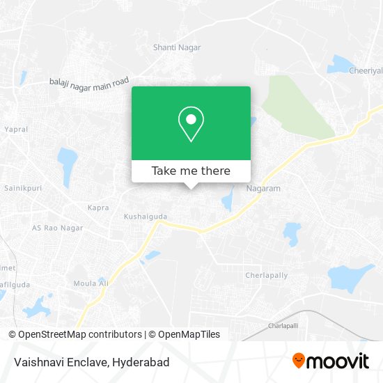 Vaishnavi Enclave map