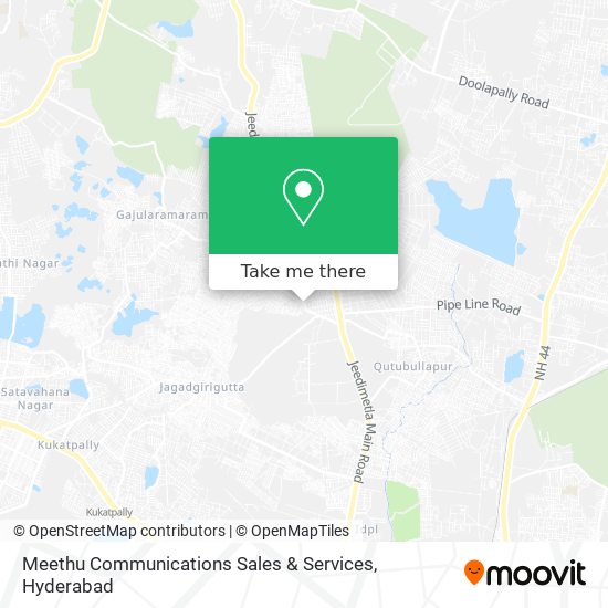 Meethu Communications Sales & Services map