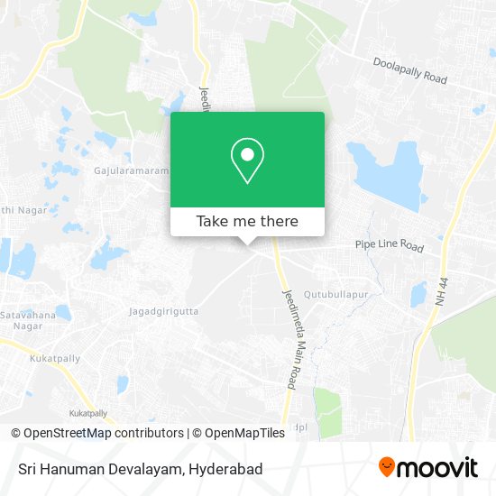 Sri Hanuman Devalayam map