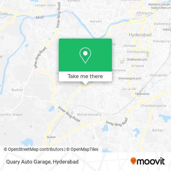 Quary Auto Garage map