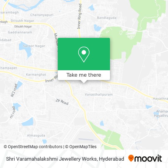 Shri Varamahalakshmi Jewellery Works map