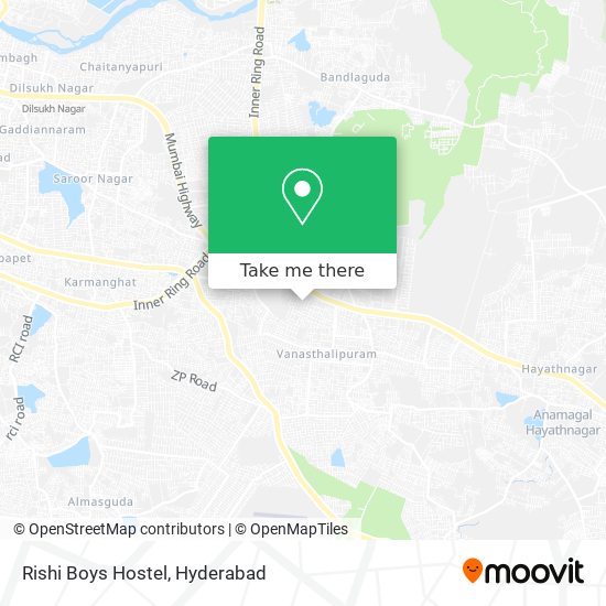 Rishi Boys Hostel map