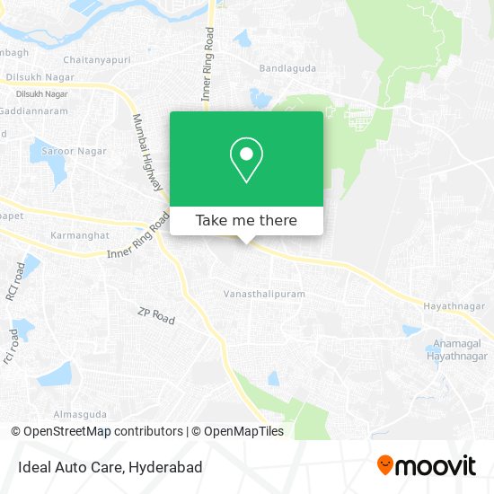 Ideal Auto Care map