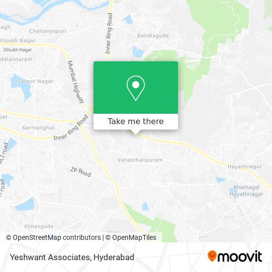 Yeshwant Associates map