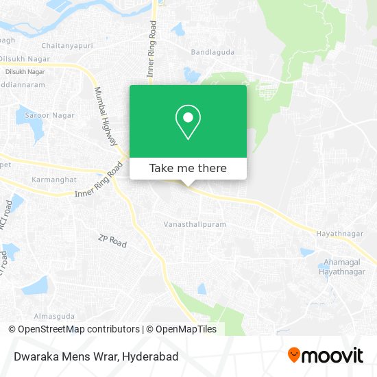 Dwaraka Mens Wrar map