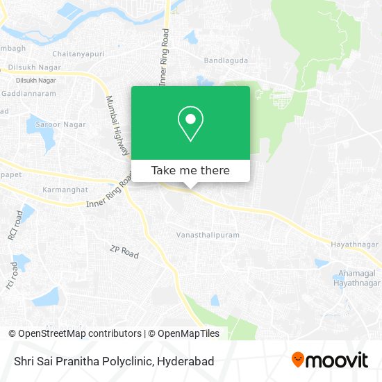 Shri Sai Pranitha Polyclinic map