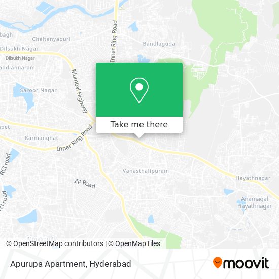 Apurupa Apartment map