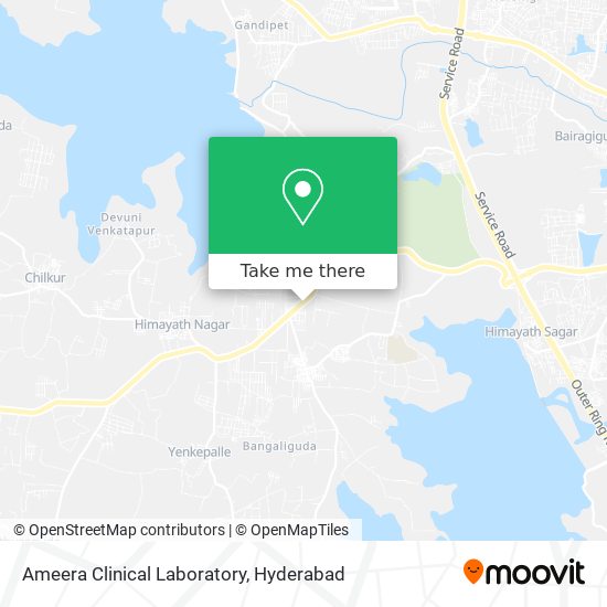 Ameera Clinical Laboratory map